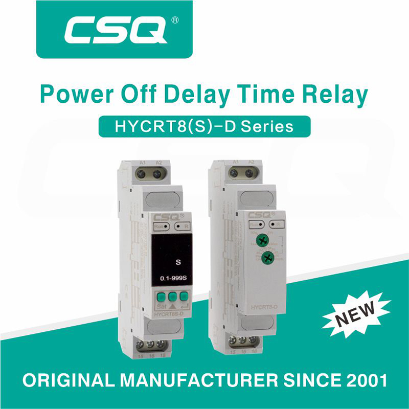 HYCRT8-D Series Power Off Delay Time Relay
