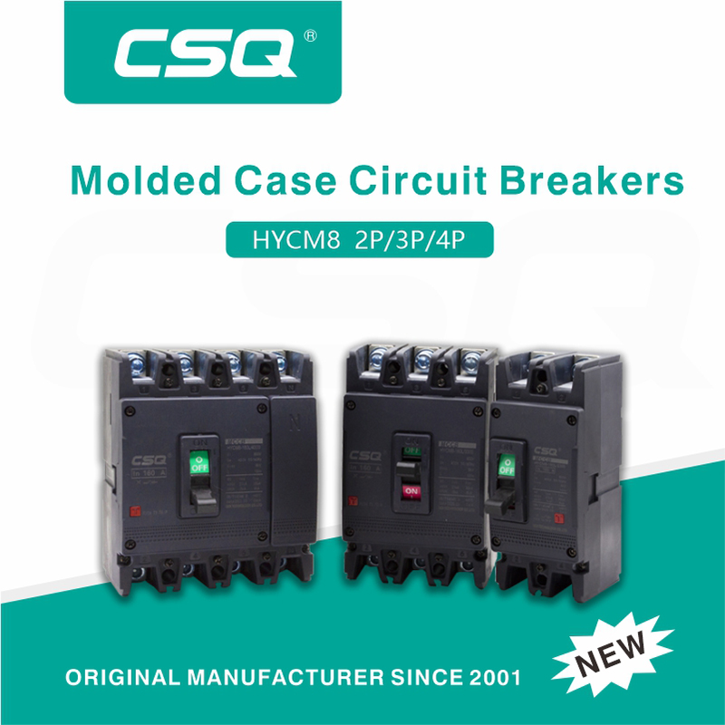 HYCM8 Series Molded Case Circuit Breakers