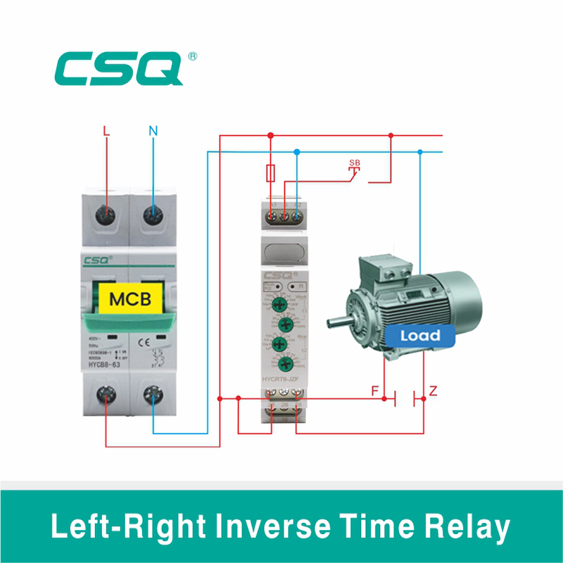HYCRT8-JZF Left-Right Inverse Time Relay